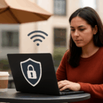 remote work out of the office on public wifi